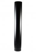 Vitreous Matt Black  125mm x 1000mm Pipe image