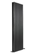 Fahrenheit Black Double Panel Vertical Rad