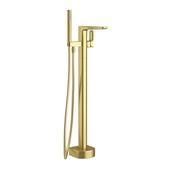 Lir Brushed Brass Freestanding Bath Shower Mixer image