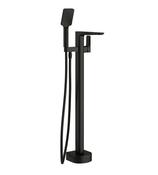 Lir Black Freestanding Bath Shower Mixer image