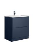 Hudson 800 Blue Unit &amp;amp; Basin (Floor Standing)
