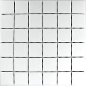 Dublin White Mosaic 48mm R-11 a/slip (30x30) - Best Price Tiles image