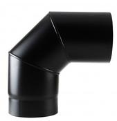 Vitreous Matt Black 150mm x 90 Degree Bend - Best Price Tiles