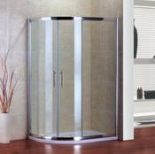 Offset Quadrant Two Door Shower Enclosure 1000mmx800mm - Best Price Tiles