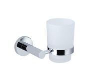 Ariel Tumbler Holder &amp; Cup Chrome - Best Price Tiles image