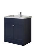 Rome 800 Dark Blue Unit &amp; Basin (Floor Standing) - Best Price Tiles