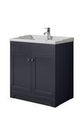 Rome 800 Anthracite Unit &amp; Basin (Floor Standing) - Best Price Tiles image