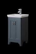 Oxford 500 Dark Grey Unit &amp; Basin - Best Price Tiles image