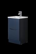 Hudson 500 Blue Unit &amp; Basin (Floor Standing) - Best Price Tiles image