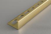Gold Polished 12mm Straight Edge Trim - Best Price Tiles