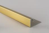 Gold Brushed 10mm Straight Edge Trim - Best Price Tiles