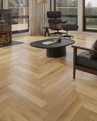 Herringbone Rustic Oak 12mm AC-5 - Best Price Tiles image
