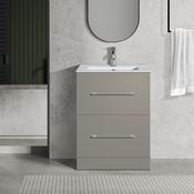 Oreo 600mm 2‑Drawer Cloud Vanity Unit &amp; Basin - Best Price Tiles image