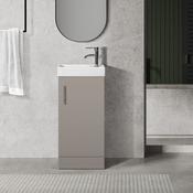 Oreo 400mm Cloud Cloakroom Unit - Best Price Tiles