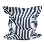 XXL Giant Outdoor Bean Bag - Stripe Navy Blue