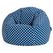 Classic Bean Bag Chair - Print Blue Spot