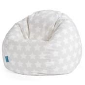 Classic Bean Bag Chair - Print Grey Star