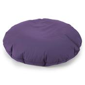Flexforma Adult Round Floor Cushion Bean Bag - Easy Clean Purple image