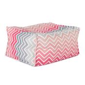 Small Footstool Replacement Cover - Geo Print