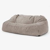 Sloucher Oversized Bean Bag Sofa - Cord Dovetail Grey image