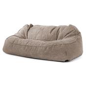 Sloucher Oversized Bean Bag Sofa - Cord Dovetail Grey image