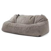 Sloucher Oversized Bean Bag Sofa - Cord Graphite Grey image