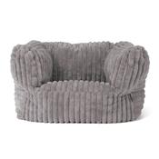 Albert Bean Bag Armchair - Ultra Plush Cord Grey
