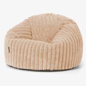 Classic Bean Bag Chair - Ultra Plush Cord Peach