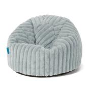 Classic Kids Bean Bag Chair 1-5 yr - Ultra Plush Cord Duck Egg Blue image