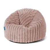 Classic Kids Bean Bag Chair 1-5 yr - Ultra Plush Cord Dusty Pink image