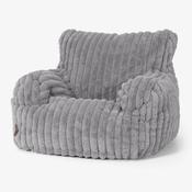 Josephine Bean Bag Armchair - Ultra Plush Cord Grey