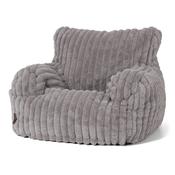 Josephine Bean Bag Armchair - Ultra Plush Cord Grey