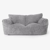 Josephine Sofa Bean Bag - Ultra Plush Cord Grey