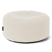 Large Round Pouffe - Boucle Ivory