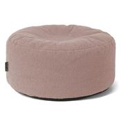 Large Round Pouffe - Boucle Pink image