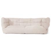 The 3 Seater Louis Sofa Bean Bag - Cord Ivory