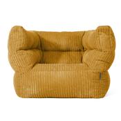 Louis Bean Bag Armchair - Cord Golden Honey image