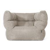 Louis Bean Bag Armchair - Cord Mink