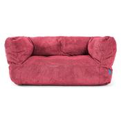 Albert Kids Sofa Bean Bag 2-6 yr - Pom Pom Pastel Red image
