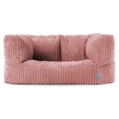 Albert Kids Sofa Bean Bag 2-6 yr - Cord Peach