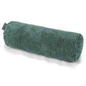 Bolster Scatter Cushion Cover 20 x 55cm - Pom Pom Emerald Green