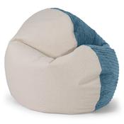 Flexforma Kids Bean Bag Chair for Toddlers 1-3 yr Replacement Cover - Boucle &amp; Cord