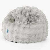 Classic Kids Bean Bag Chair 1-5 yr - Bubble Faux Fur Sage Green