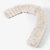 XXL Cuddle Cushion - Bubble Faux Fur Cream