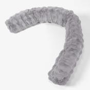 XXL Cuddle Cushion - Bubble Faux Fur Grey
