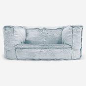 Albert Kids Sofa Bean Bag 2-6 yr Replacement Cover - Fluffy Faux Fur Rabbit