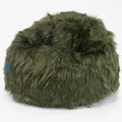 Classic Kids Bean Bag Chair 1-5 yr - Mongolian Fur Sage Green image