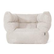 Louis Bean Bag Armchair - Cord Ivory image