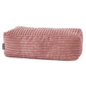Large Footstool - Cord Peach