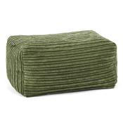 Small Footstool - Cord Forest Green